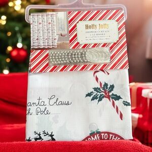 Christmas Letters to Santa Shower Curtain